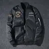 Chaqueta reversible para hombre, estilo primavera y otoño, versátil, chaqueta de moto de moda, elegante chaqueta de aviador, chaqueta de béisbol, nueva ropa popular para hombre