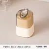 Porta-Palitos Criativo com Ejeção Automática, Adequado para Uso Doméstico e Comercial, Estilo Elegante Creme, Novo Tubo Portátil de Desenho Animado para Armazenamento de Palitos