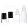 Botella Transparente con Roll-On 1ml 2ml 3ml 5ml Reenvasado de Perfume Botella de Muestra Vidrio Botella Vacía Botella Original para Líquido Crema para Ojos