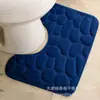 Tapetes Mats Aliexpress Banheiro Veludo Coral Tapete de Chão Macio Absorvente Antiderrapante Tapete de Chão Pequeno Pedra Tapete de Chão em Forma de U