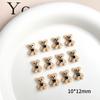 Novos Acessórios para Nail Art de Urso Marrom Grampo de Cabelo Elástico de Cabelo Capa de Celular Acessórios de Material Estilo Japonês e Coreano Versátil Fofo Estilo Ins