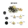 Hebilla Magnética, Botón de Presión de Doble Cara, Cierre Magnético, Accesorios para Maletas Botón Magnético 14mm-18mm Botón Magnético de Hebilla