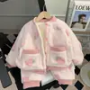 Pijama de invierno para niños, tres capas de forro polar de coral con acolchado de algodón añadido, engrosado para abrigar, franela con forro polar, ropa de estar cálida para niñas y bebés