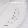 Rinestones para Uñas con Punta Trasera Color Coñac Blanco Decoraciones para Uñas Estilo Japonés Rinestones 3D con Punta Trasera Accesorios para Uñas Portátiles Cristal al por Mayor