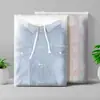 Saco para Zíper de Roupa Extra Grande Atacado Ponto Frosted Plástico Eva Armazenamento Espessado Saco de Embalagem para Viagem