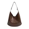 Bolso de Hombro Vintage 2026 Nuevo Moderno Gama Alta Simple Gran Capacidad para Viajes Diarios Estilo Ins Bolso Grande