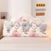 Almohada de Cama Linda, Cojín de Cabecera Estilo Princesa, Respaldo de Sofá, Ventana Mirador, Bolsa Suave Tatami, Protector de Cintura, Correa Anticolisión