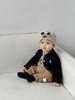 Traje de primavera para niño, elegante suéter bordado a la moda para bebé, cárdigan de punto informal para otoño, chaqueta que combina con todo.