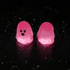 Accesorios de resina de dibujos animados transfronterizos, modelo de pequeño fantasma que brilla en la oscuridad para bricolaje, decoración de escritorio de Halloween para micro paisajismo