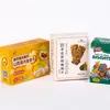 Caixas Coloridas de Embalagem Personalizadas, Caixas Coloridas para Alimentos, Caixas para Biscoitos, Caixas para Lanches, Padrões e Logos Personalizados, Personalização Rápida de Amostras
