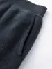 Nuevos Pantalones de Cachemir de Color Sólido de Pierna Ancha para Mujer Otoño/Invierno, de Cintura Alta, Adelgazantes, de Punto Recto, Casuales