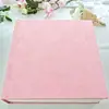 Juego de Libros de Votos Matrimoniales Personalizados con Lino, Terciopelo PU, Cubierta de Seda, Estampado Dorado y Bordado