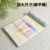 Cama para Cachorro com Padrão Xadrez, Cama Quadrada Refrescante de Gelo para Cães Pequenos, Tapete Refrescante de Gelo de Verão para Cães Médios e Grandes, Tapete Refrescante para Pets