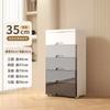 Gabinete de Almacenamiento Simple para el Hogar Cajonera Minimalista Armario de Dormitorio Mesita de Noche Gabinete de Acabado de Pared Caja de Almacenamiento