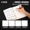 Kajie 2027 Planificador de Rayas Verticales Cuaderno A5 Manual de Eficiencia Cuaderno de Negocios Logo Personalizado