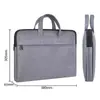 Maletín de Negocios con Logo para Hombre de Tela Oxford Bolsa para Computadora Impermeable Bolsa para Documentos de Conferencia de Información Impresión