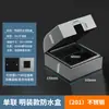 Caja de Acero Inoxidable Tipo 86 Enchufe de Cocina Cubierta Ignífuga Cubierta Resistente a la Intemperie para Exteriores Cubierta de Interruptor Caja de Protección