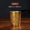 Tazón de lata para agua potable tailandesa vajilla importado de Tailandia estilo del Sudeste Asiático Dai plata Pao Ruda tazón tazón para postre de batido