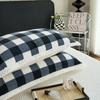 Funda de almohada de invierno estilo ins de forro polar de coral de leche un par de forros interiores de almohada de franela de cordero 48x 74cm individual