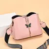 Bolso Mujer 2021 Nuevo Bolso Cubo Multicapa Gran Capacidad Bolso Cruzado de Moda Bolso de Hombro
