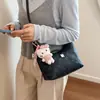 Estampado Dulce 2026 Cadena Bajo el Brazo de Moda Textura de Bolita Nuevo Bolso de Viaje para Mujer Bolso Cruzado de Moda Dibujo Animado
