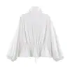 Comercio Exterior Transfronterizo 2026 Nuevo Otoño Estilo Europeo y Americano Holgada Casual Cuello Alto Cordón Chaqueta 4772702
