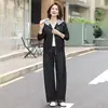 Conjunto de Duas Peças da Moda de Inverno 2026 para Mães de Meia-Idade, Manga Longa, Corte Justo, Rejuvenescedor, Tamanho Grande, Roupa Versátil