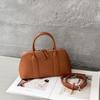 Bolsa Travesseiro Casual de Feltro Manual Primavera e Verão 2025 Novo Estilo Coreano Moda Bolsa de Ombro Niche Bolsa Transversal da Moda de Primavera
