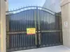 Puerta de Hierro Forjado, Puerta de Patio, Entrada Rural, Zona Residencial, Valla de Jardín, Villa, Puerta Doble Estilo Chino, Puerta de Hierro Grande para Uso Doméstico