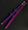 Pulsera Termosensible Cambia de Color Rojo y Azul con Temática de Gatos, Accesorio Lindo y de Moda, Pulsera Única para Pareja