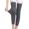 Rodilleras Unisex para Otoño e Invierno, Protección Térmica de Lana para Piernas y Articulaciones Frías de Personas Mayores, Anticongelante y Antiinflamatorio, Engrosadas y Forradas de Felpa, Deportivas Antideslizantes