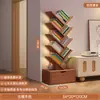 Estantería con Forma de Árbol de Pie Estante de Almacenamiento para Dormitorio Gabinete para Sala de Estar Estantería de Almacenamiento Simple Hogar Estantería Estrecha Creativa de Múltiples Niveles