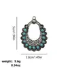 Accesorios de estilo vintage, desgastados, calados de margaritas pequeñas e inspirados en turquesa, estilo bohemio, hechos a mano, para DIY, de Amazon, transfronterizos