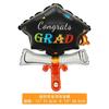 Novo Balão de Alumínio para Festa da Temporada de Formatura Troféu de Formatura Balão em Forma de Coruja Decoração de Cerimônia de Abertura