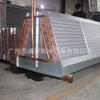 Condensador en forma de V Enfriador de aire circulante Enfriador de aire acondicionado Condensador de enfriamiento por evaporación Tubo de cobre Intercambiador de calor de aletas de aluminio