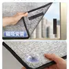 Película Aislante de Calor para Ventanas Película Protectora Solar para Sunroom Balcón Vidrio Doméstico Película Parasol Deflector de Sombreado Magnético Papel de Aluminio Sombreado Nuevo Estilo