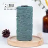 Fio de algodão oco de 2mm fio de algodão puro fio de lã de algodão de leite tricotado fio fabricante de fios material para crochê tricô DIY manual