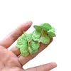 Pendientes Colgantes de Flor con Cuentas de Aguja Plateada Estilo Bosque Frescos y Dulces Pendientes Elegantes y con Estilo Lujo Accesible Pendientes de Gama Alta para Mujer