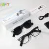 Óculos de Sol Versáteis para Fotos de Street Style, Óculos Estilo Hong Kong com Chamadas Bluetooth, Música, Controle Remoto e Captura de Fotos, Unissex, Proteção Solar