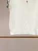 Shenzhen Nanyou Ropa de Mujer de Gama Alta Verano Nuevo Estilo Universitario Coreano Reductor de Edad en Línea Top de Punto con Bloques de Color y Mangas de Volantes