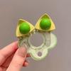 Pinza para el pelo de niño Pata 2023 Nuevo Clip de Oreja de Gatito Bebé Verano Flequillo Pelo Lindo Pequeño Clip Accesorios para el Cabello Mujer