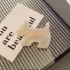 Mini Grampo Lateral de Acetato Estilo Coreano para Filhote de Cachorro Grampo Bico de Pato de Alto Padrão com Strass Estampa de Leopardo Grampo Fofo para Menina Franja Grampo de Cabelo
