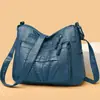 Bolsa Transversal Fashion de 2026, Grande Capacidade, Multi-compartimentos, Bolsa de Ombro Tote Casual para Viagem para Mães de Meia-idade e Idosas