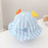 Chapéus para Bebês e Crianças Pequenas para Primavera e Verão, Chapéu de Pescador Respirável e Fino para Protetor Solar de Verão para Crianças