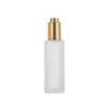Botella Dispensadora de Aceites Esenciales Transparente Personalizada Botella de Vidrio con Gotero de 15ml Botella con Bomba Opaca Set de Botellas Cosméticas