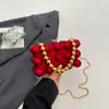 Bolso de Caja de Nicho de Moda 2026 Modelo Nuevo de Primavera Bolso de Mano Bolso de Hombro Acrílico Bolso Cruzado Casual con Cadena para Mujer
