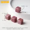 Coleção de Contas Espaçadoras Cubo de Cristal Natural, Acessórios para Joias DIY Feitos à Mão, Contas Soltas Cubo de Ágata para Pulseira, Acessórios Atacado