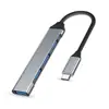 Estación de acoplamiento hub multifunción divisor para teléfono móvil Type-C 3.0 hub para tableta dock de expansión USB PD15W