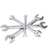 Llave Inglesa de Boca Abierta Power Lion 5.5X7Mm8X10Mm19X22 46X50Mm Llave de Doble Uso Mate W0305A