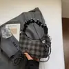 Bolso de Mano Plisado de Moda para Mujer, Bolso de Hombro Elegante Nuevo Primavera 2026, Bolso Cruzado Sencillo y Elegante para Mujer